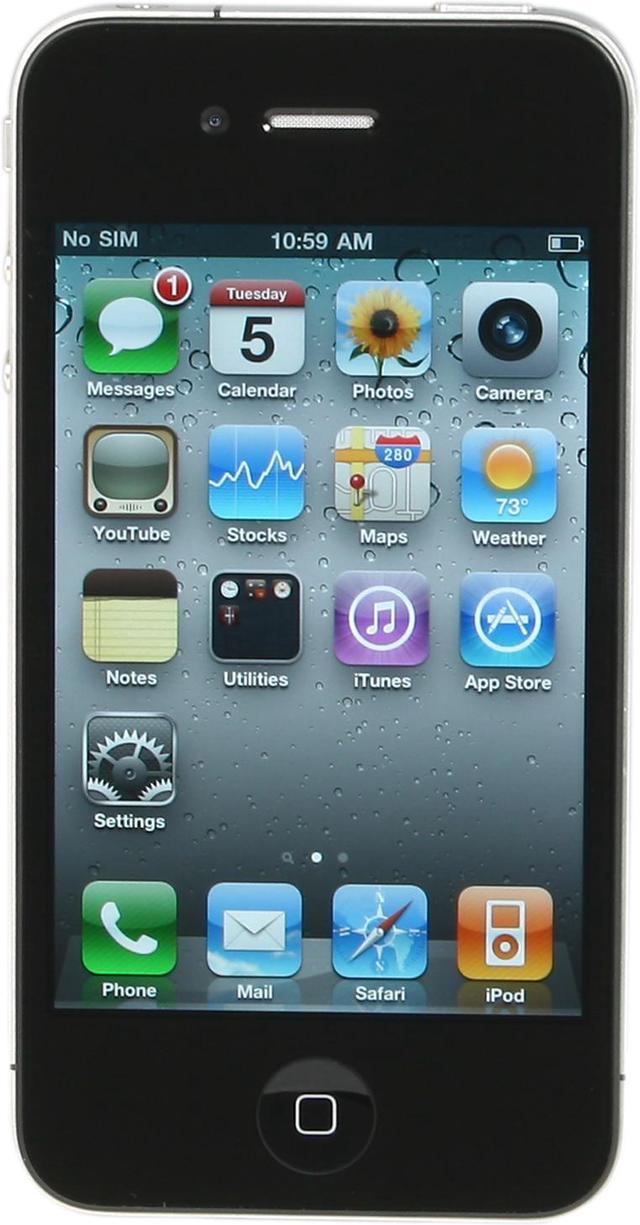 AT&T Apple iPhone 4 Smartphone, 16GB, Black 