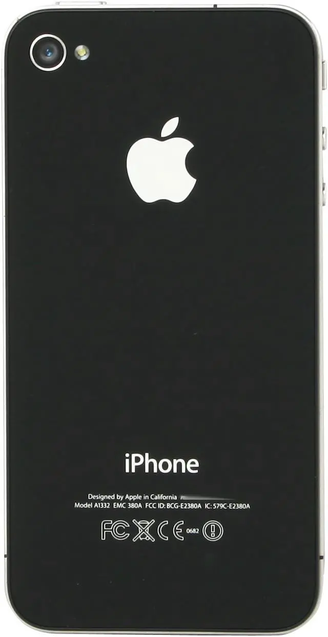 Alt view image 4 of 7 - Apple AT&T iPhone 4 Black 3G 32GB GSM Smart Phone with Retina Display / HD Video Recording / Face Time (MC610LLA)