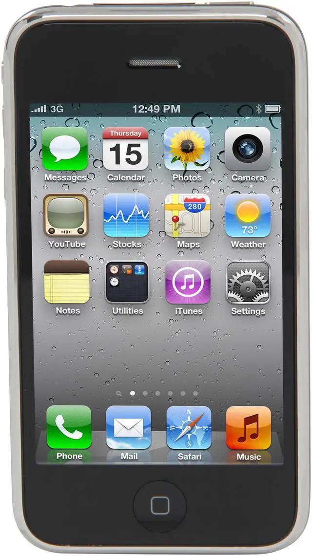Main image of Apple iPhone 3GS 8GB Black 3G AT&T CellPhone