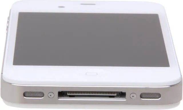 Alt view image 7 of 8 - Apple iPhone 4S 64GB White 3G Cell Phone w/ 8 MP Camera / A5 Processor For AT&T (MD272LL/A)