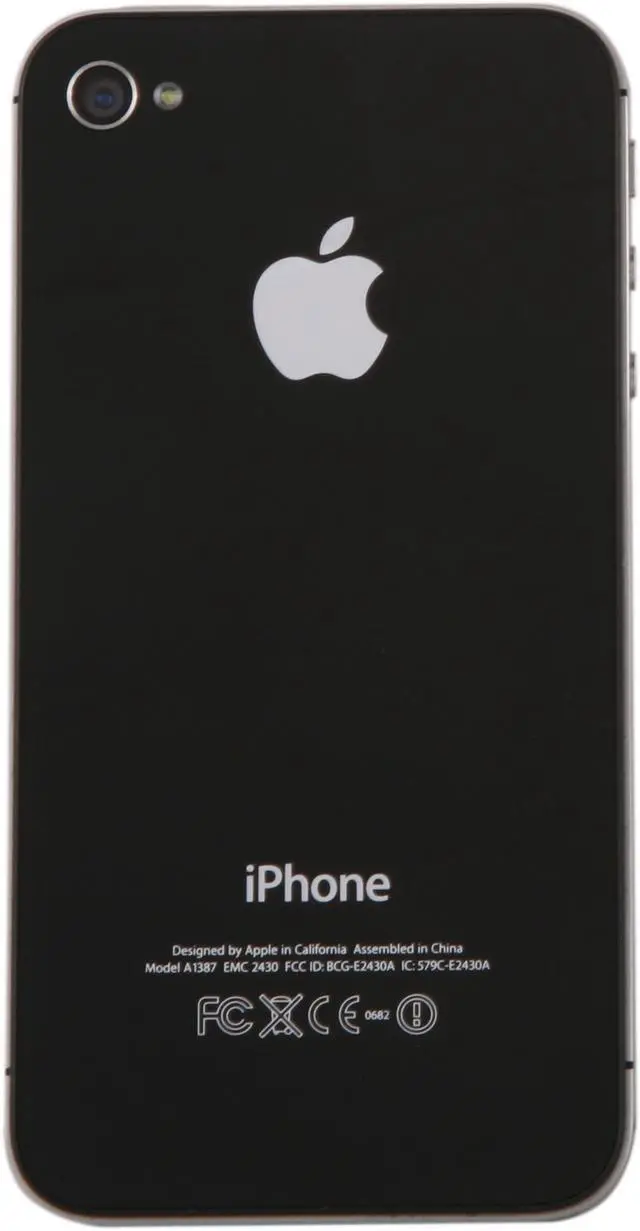 Alt view image 4 of 8 - Apple iPhone 4S 16GB MC918LL/A Cell Phone w/ 8 MP Camera / A5 Processor For AT&T (MC918LL/A) 3.5" Black