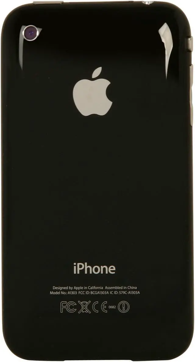 Alt view image 4 of 8 - Apple iPhone 3GS MC637HN/A 8GB Unlocked GSM Smart Phone 3.5" Black
