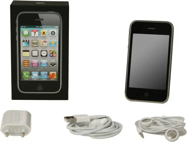 Alt view image 8 of 8 - Apple iPhone 3GS MC637HN/A 8GB Unlocked GSM Smart Phone 3.5" Black