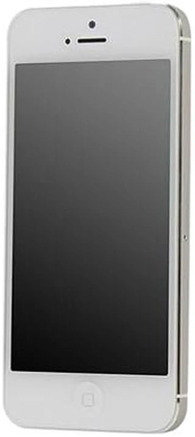 Alt view image 3 of 8 - Apple iPhone 5 White 4G LTE Unlocked Smart Phone with 4" Screen/ iOS 6 / 16GB Memory