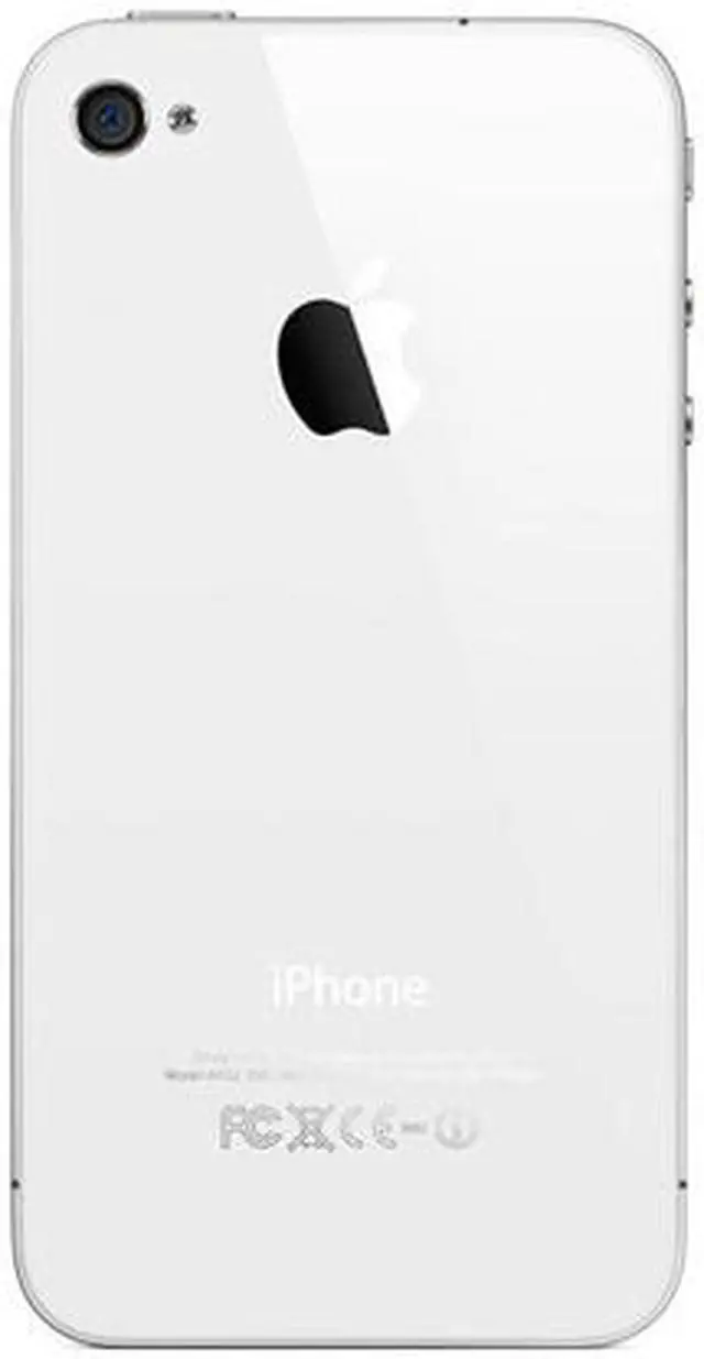 Alt view image 2 of 3 - Apple iPhone 4 MD198C/A 8GB Unlock Smart Phone with Retina Display / HD Video Recording / Face Time 3.5" White