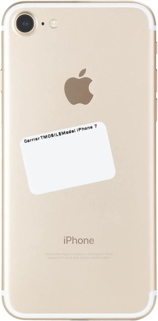Alt view image 4 of 7 - Apple iPhone 7 Gold T-Mobile Cell Phone