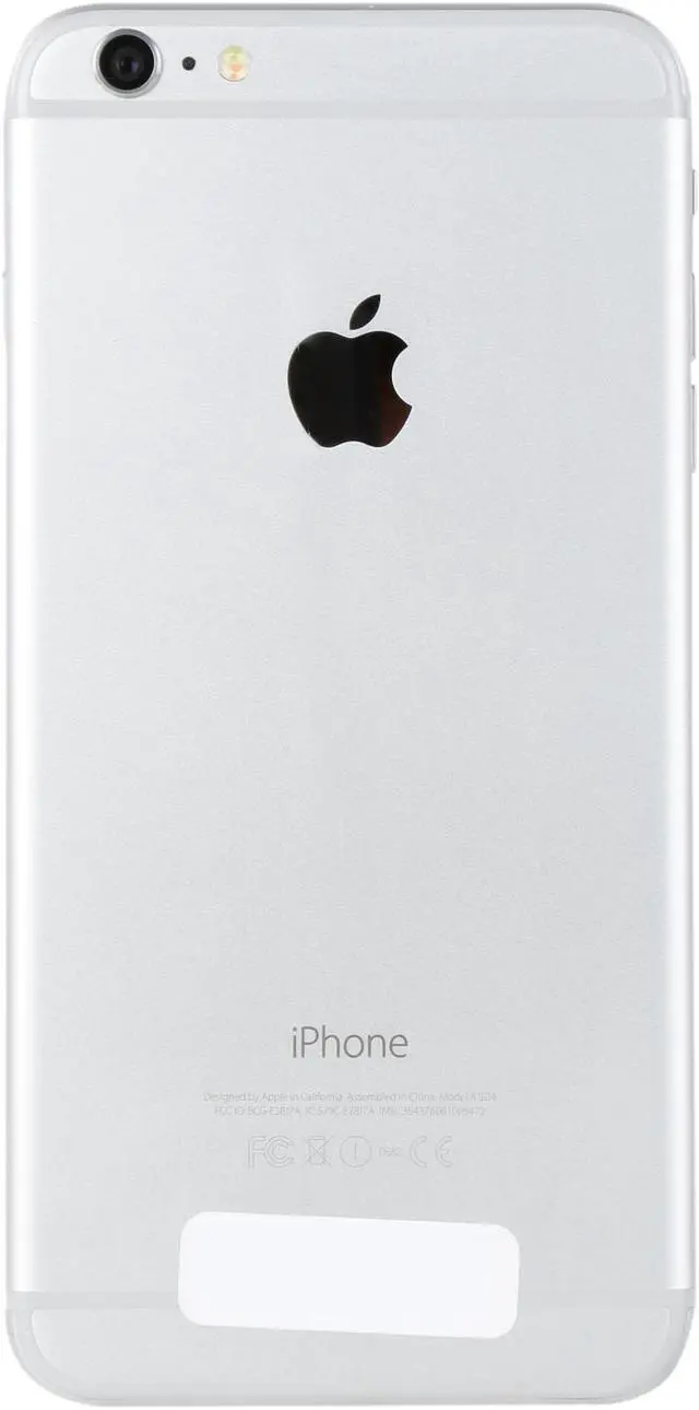 Alt view image 4 of 8 - Apple iPhone 6 Plus 4G LTE Unlocked Cell Phone, Grade D2 5.5" Silver 1GB RAM