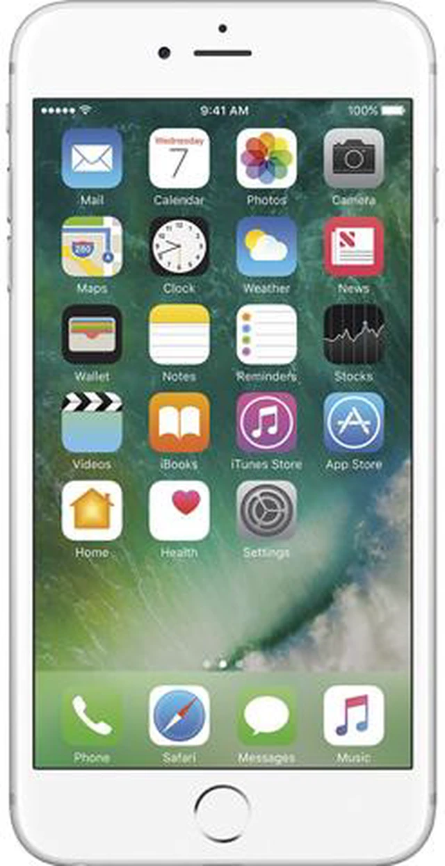 Main image of Apple iPhone 6s Plus 4G LTE Unlocked Cell Phone 5.5" Silver 2GB RAM