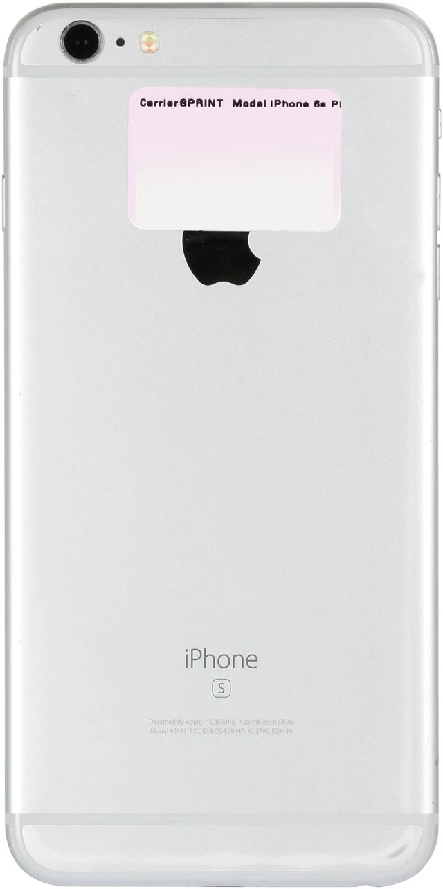 Alt view image 5 of 8 - Apple iPhone 6s Plus 4G LTE Unlocked Cell Phone 5.5" Silver 2GB RAM