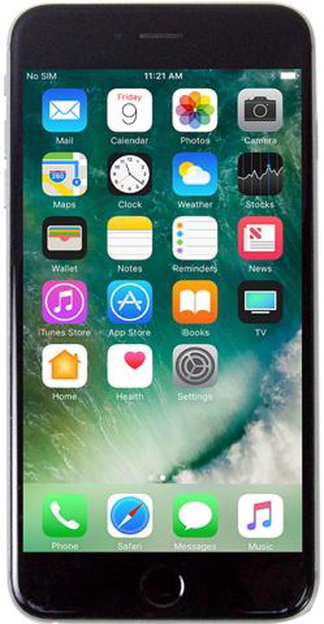 Refurbished: Apple iPhone 6s Plus A1687 MKVF2LL/A 4G LTE Phone 5.5" Space Gray 128GB 2GB RAM Cell - Unlocked - Newegg.com