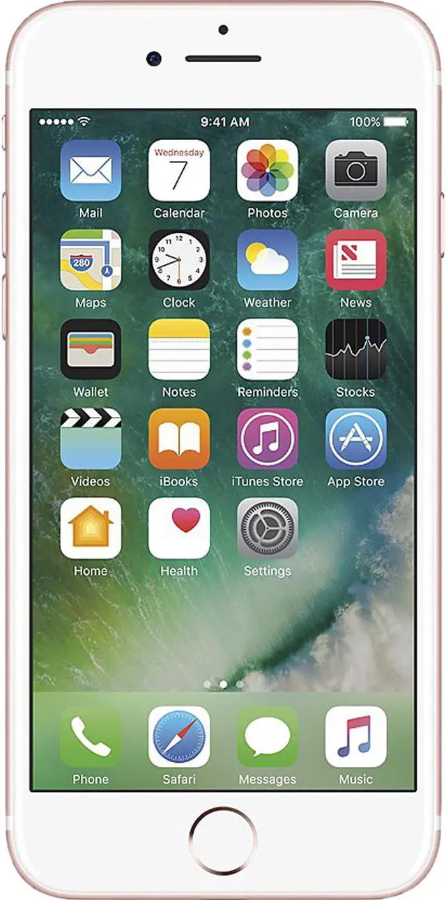 Main image of Apple iPhone 7 4G LTE Unlocked GSM Quad-Core Phone w/ 12 MP Camera 4.7" Rose Gold 2GB RAM