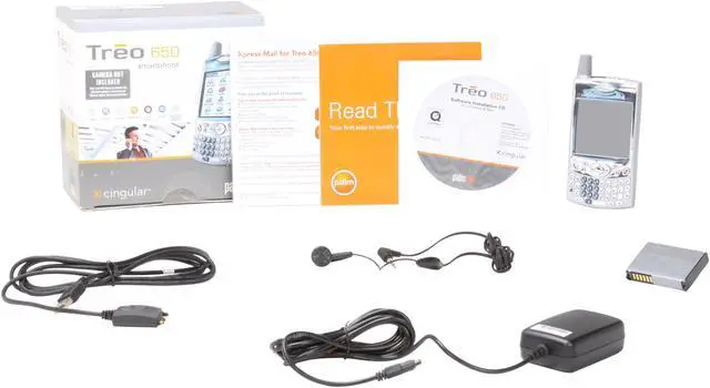Alt view image 8 of 8 - Palm Treo 650 white GSM unlocked Smart phone with MP3/Video player