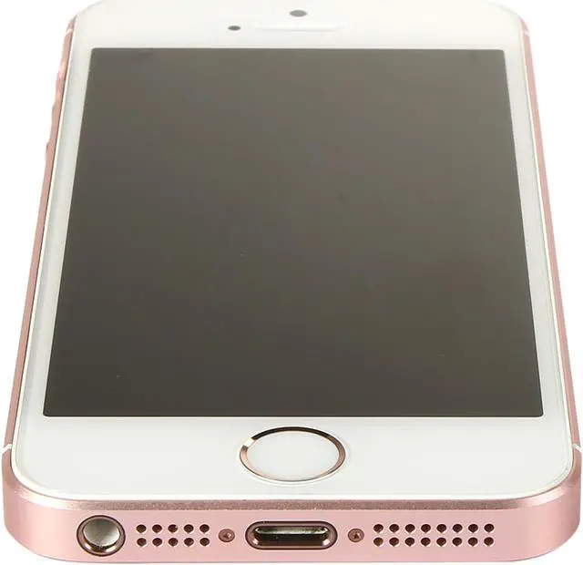 Alt view image 6 of 7 - Apple iPhone SE 4G LTE Unlocked Cell Phone 4.0" Rose Gold 2GB RAM