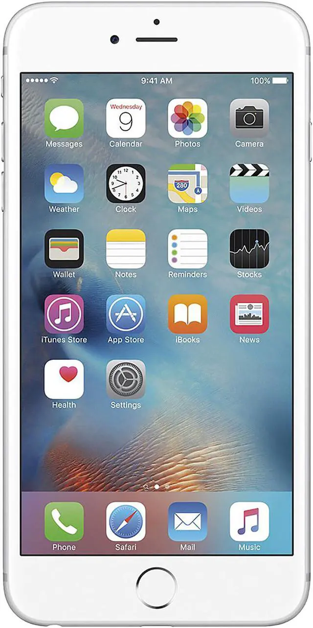 Main image of Apple iPhone 6s Plus 4G LTE Unlocked GSM 12 MP Cell Phone 5.5" Silver 2GB RAM