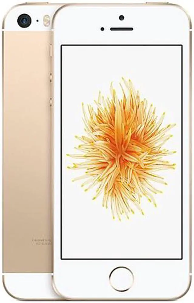 Main image of Apple iPhone SE 64GB Unlocked GSM Phone w/ 12 MP Camera - Gold (Refurbished)