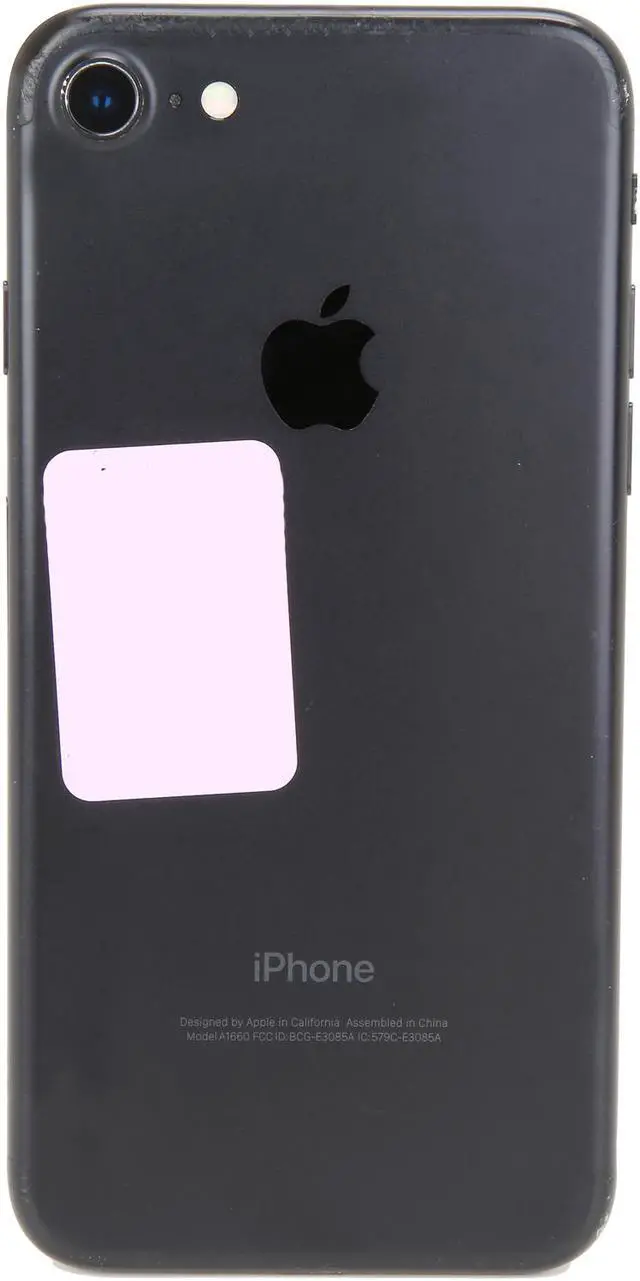 Alt view image 3 of 7 - Apple iPhone 7 4G LTE D2 Unlocked Cell Phone 4.7" Black 2GB RAM