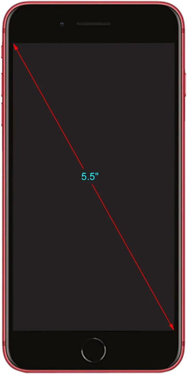 Alt view image 2 of 9 - Apple iPhone 8 Plus 4G LTE Unlocked GSM Phone w/ Dual 12 MP Camera 5.5" Red 3GB RAM