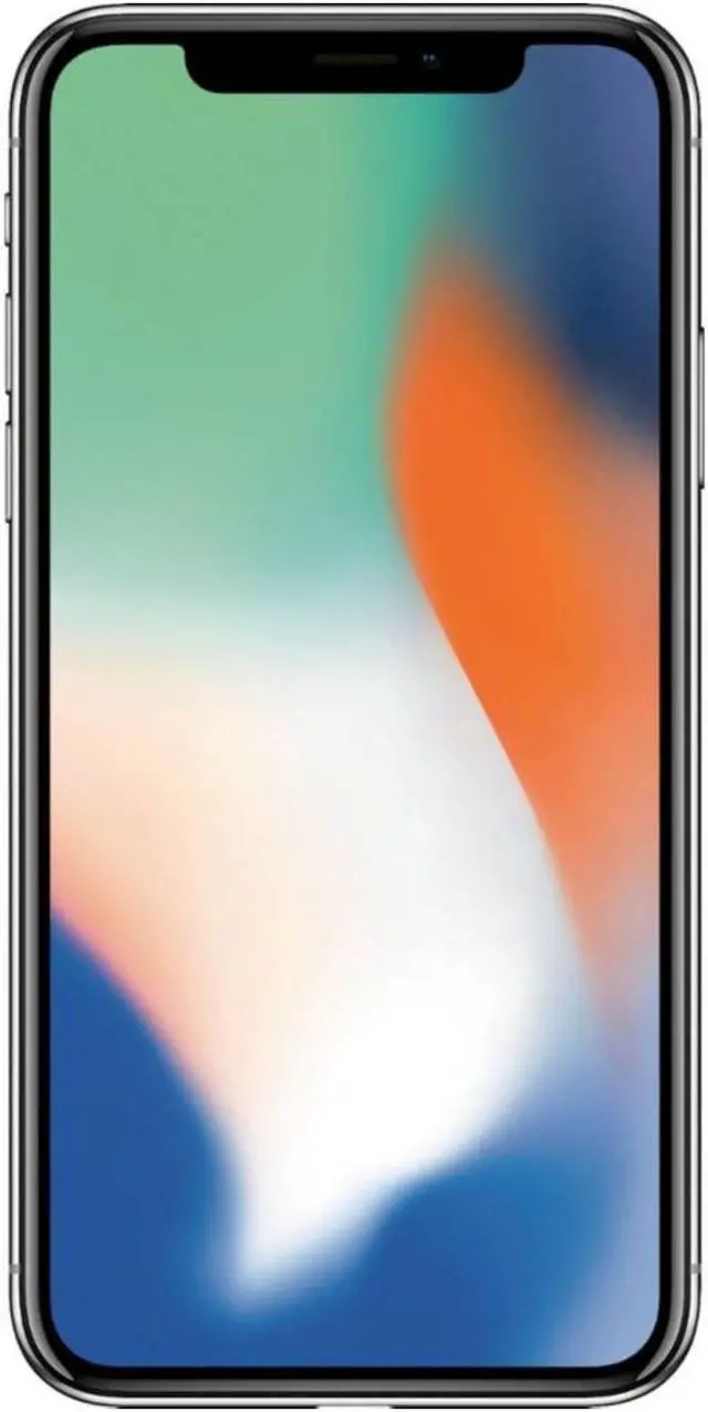 Main image of Apple iPhone X 256GB GSM Unlocked Silver - Grade B