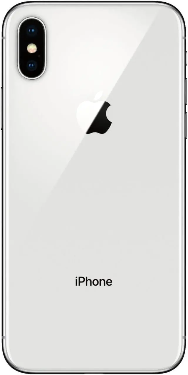 Alt view image 2 of 3 - Apple iPhone X 256GB GSM Unlocked Silver - Grade B