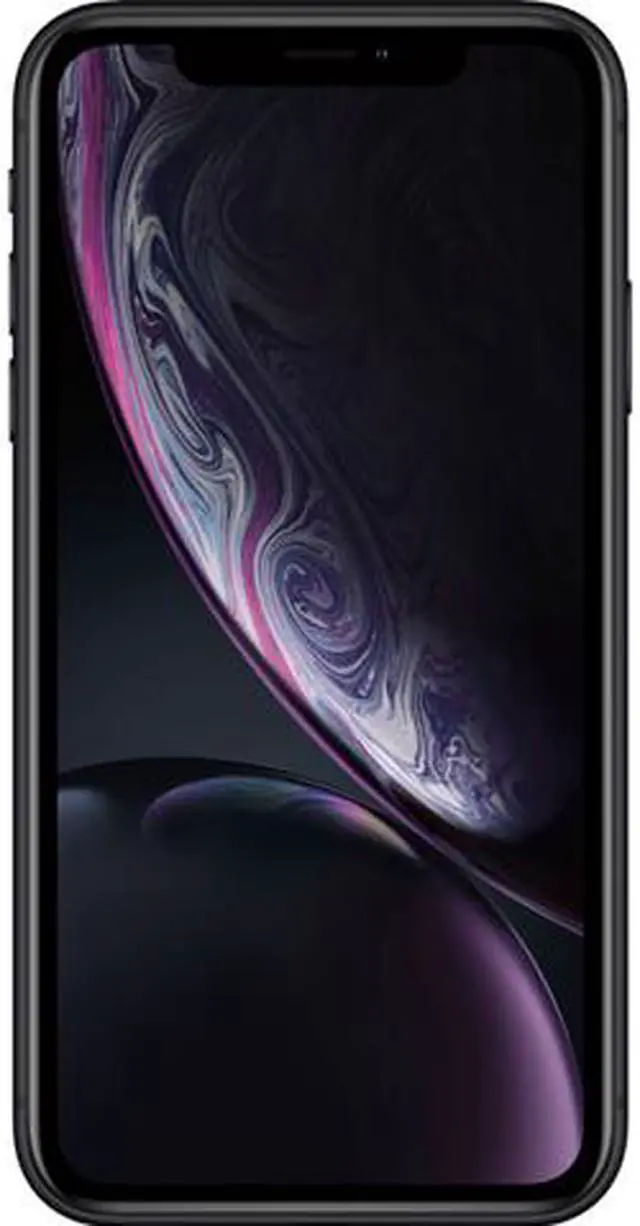 Main image of Apple iPhone XR 4G LTE Unlocked GSM Phone w/ 12 MP Camera 6.1" Black 3GB RAM