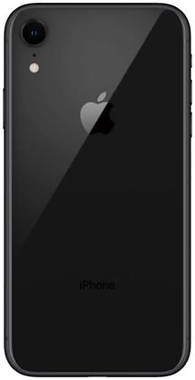 Alt view image 5 of 6 - Apple iPhone XR 4G LTE Unlocked GSM Phone w/ 12 MP Camera 6.1" Black 3GB RAM
