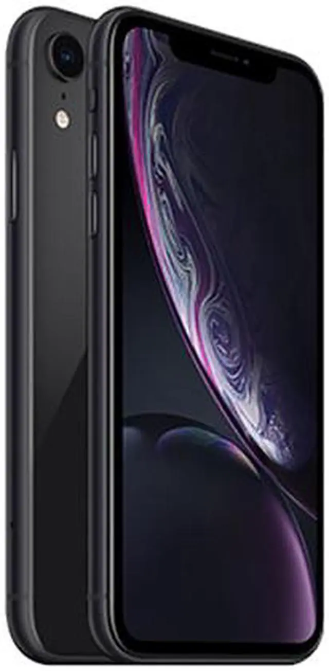 Alt view image 6 of 6 - Apple iPhone XR 4G LTE Unlocked GSM Phone w/ 12 MP Camera 6.1" Black 3GB RAM