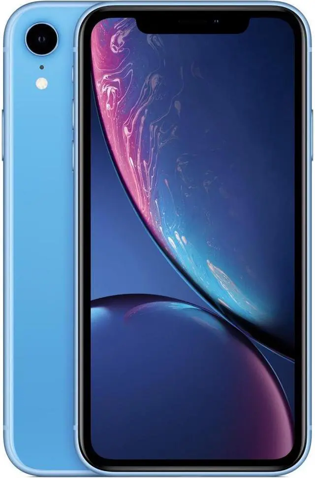 Alt view image 2 of 2 - Apple iPhone XR 64GB Fully Unlocked Blue - Very Good Condition