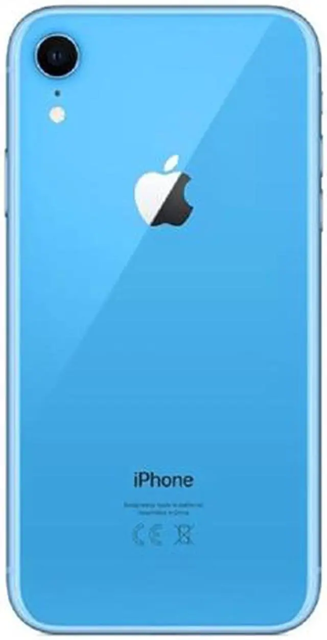 Alt view image 3 of 4 - Apple iPhone XR 4G LTE Fully Unlocked (Verizon + Sprint + GSM Unlocked) 6.1" Blue 3GB RAM