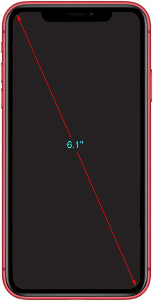 Alt view image 3 of 5 - Apple iPhone XR 4G LTE Fully Unlocked (Verizon + Sprint + GSM Unlocked) 6.1" Red 3GB RAM