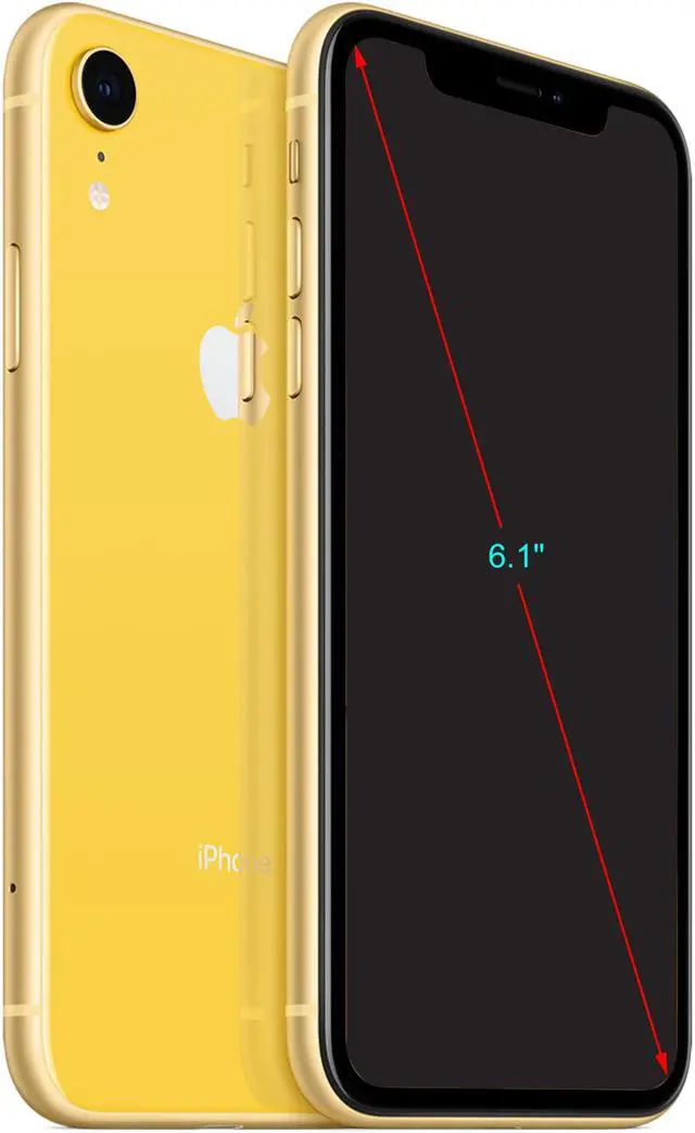 Alt view image 2 of 2 - Apple iPhone XR 4G LTE Unlocked GSM Phone w/ 12 MP Camera 6.1" Yellow 3GB RAM