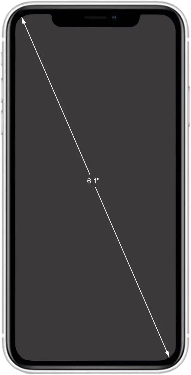 Alt view image 2 of 5 - Apple iPhone XR 4G LTE GSM/CDMA Phone 6.1" White 3GB RAM