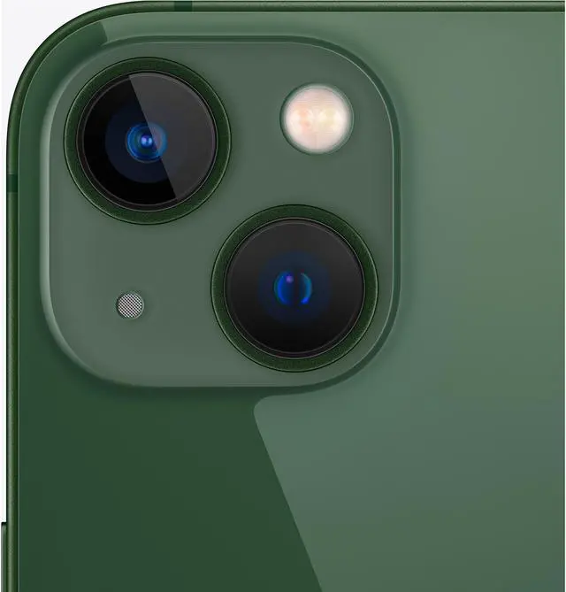 Alt view image 3 of 5 - Apple iPhone 13 MNGD3LL/A 5G GSM/CDMA Cell Phone 6.1" Green 4GB RAM