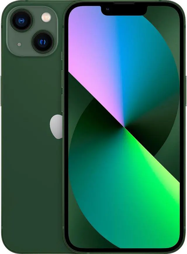 Main image of Apple iPhone 13 MNGE3LL/A 5G GSM/CDMA Cell Phone 6.1" Green 4GB RAM