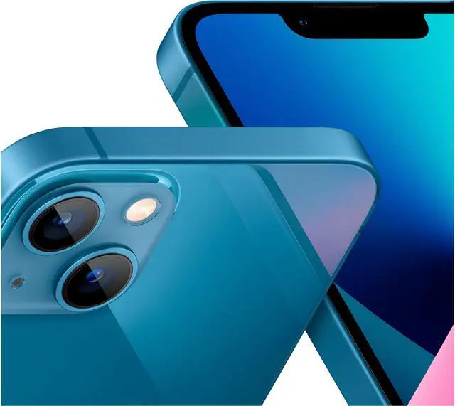 Alt view image 4 of 5 - Apple iPhone 13 mini MLHX3LL/A 5G GSM/CDMA Cell Phone 5.4" Blue 4GB RAM