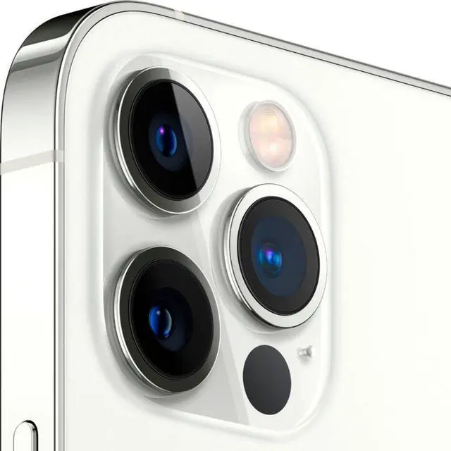 Alt view image 5 of 5 - Apple iPhone 12 Pro 256GB, Refurbished Unlocked Cell Phone, Silver - Very Good Condition (Grade B)