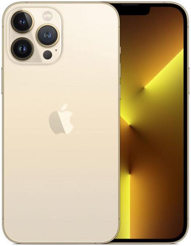 Refurbished: Apple iPhone 13 Pro Max 1TB Gold - MLL43LL/A - Grade