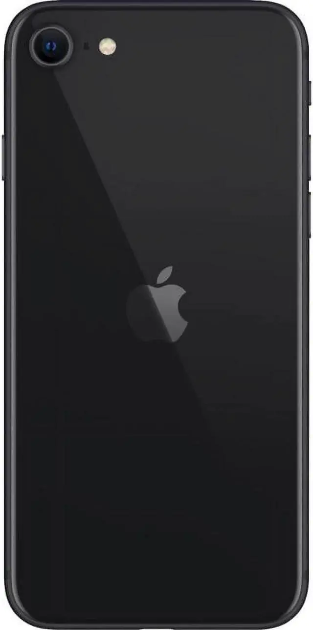 Alt view image 2 of 2 - Apple iPhone SE (2020) 128GB Fully Unlocked Black - Grade B