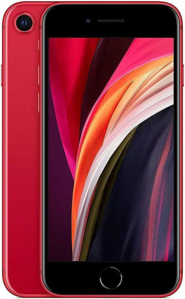Main image of Apple iPhone SE (2020) 64GB Fully Unlocked Red - Very Good Condition