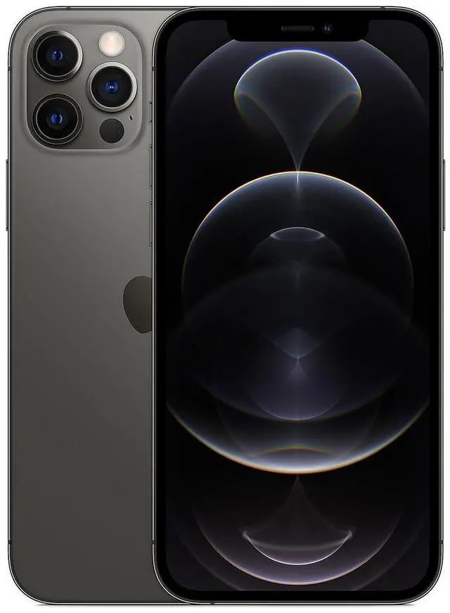 Main image of Apple iPhone 12 Pro 256GB, Refurbished Unlocked Cell Phone, Gray - Very Good Condition (Grade B)