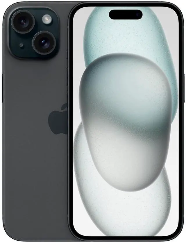 Main image of Apple iPhone 15 Plus 128GB, Refurbished Unlocked Cell Phone, Black - Very Good Condition (Grade B)