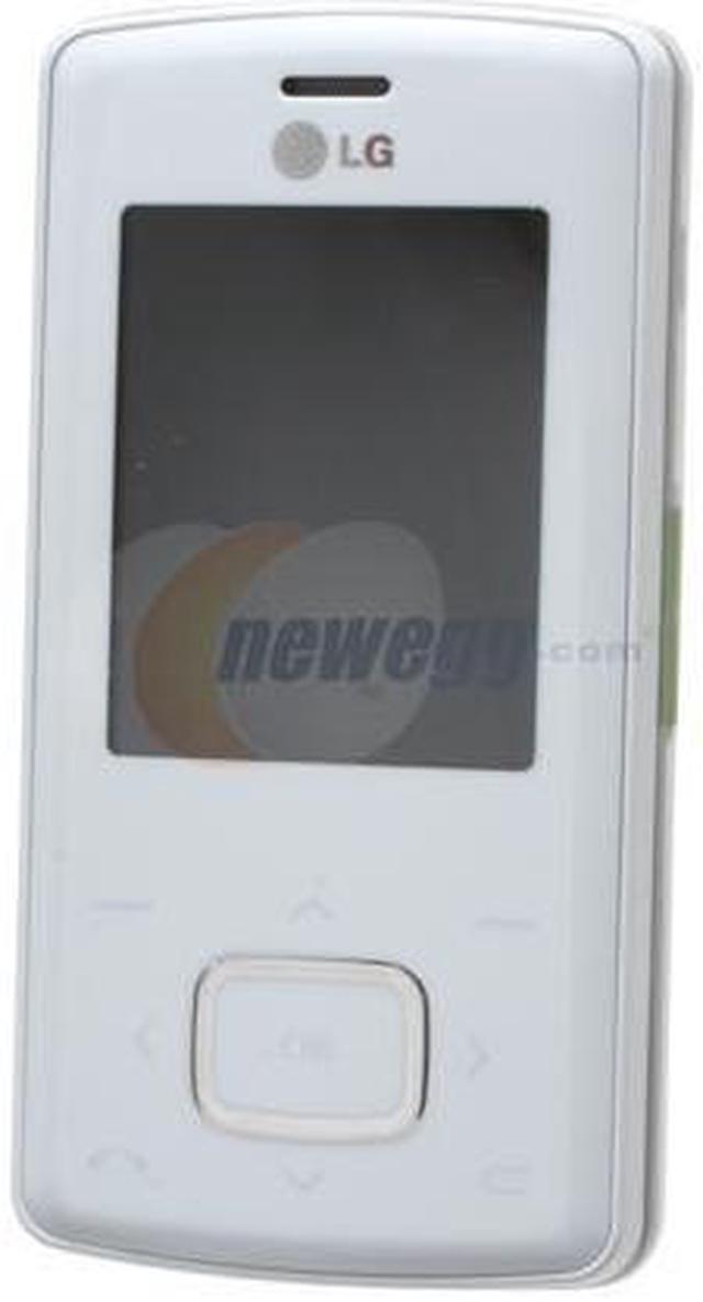 Alt view image 2 of 10 - LG KG800 White Chocolate Cell Phone with touch-sensitive navigation