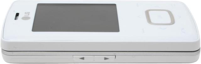 Alt view image 7 of 10 - LG KG800 White Chocolate Cell Phone with touch-sensitive navigation