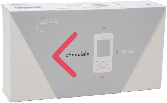 Alt view image 10 of 10 - LG KG800 White Chocolate Cell Phone with touch-sensitive navigation