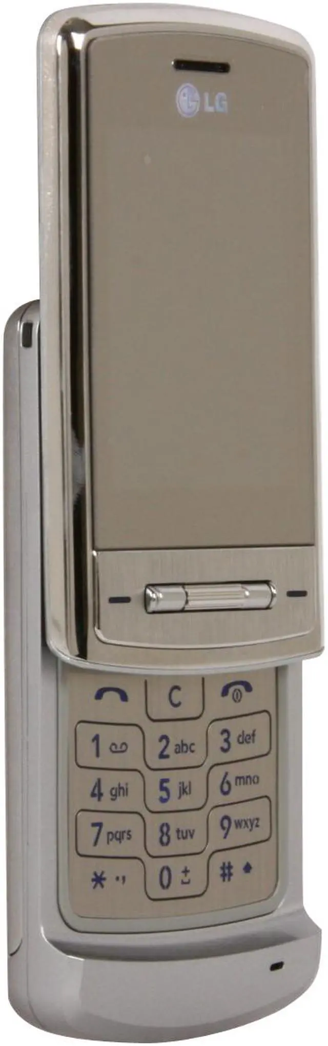 Alt view image 9 of 20 - LG Shine KE-970 Unlocked CellPhone 2.2" Silver