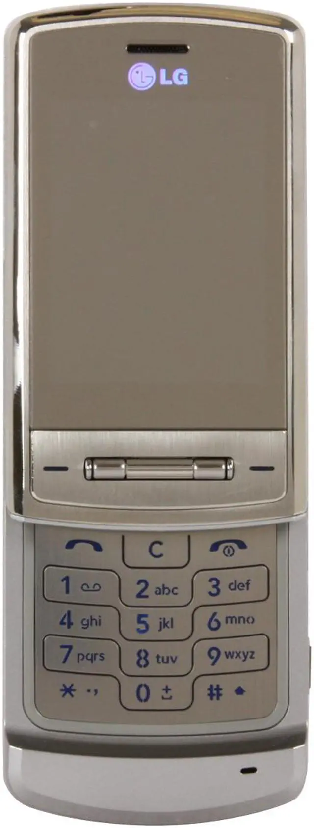 Alt view image 10 of 20 - LG Shine KE-970 Unlocked CellPhone 2.2" Silver