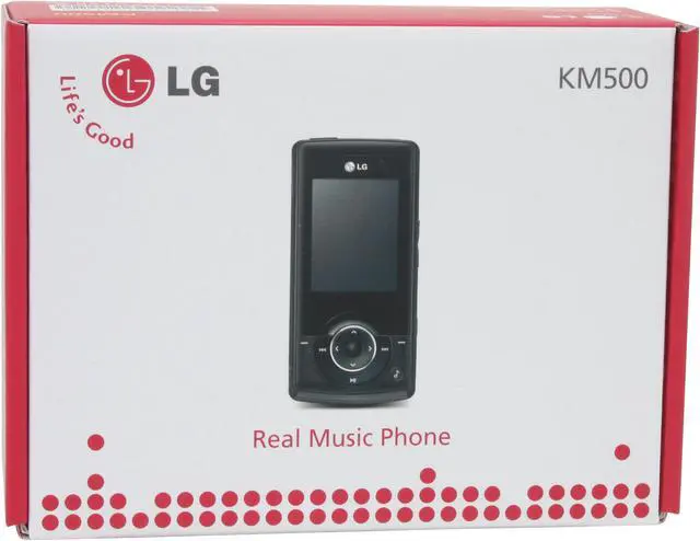 Alt view image 4 of 4 - LG KM500 Black Unlocked Cell Phone