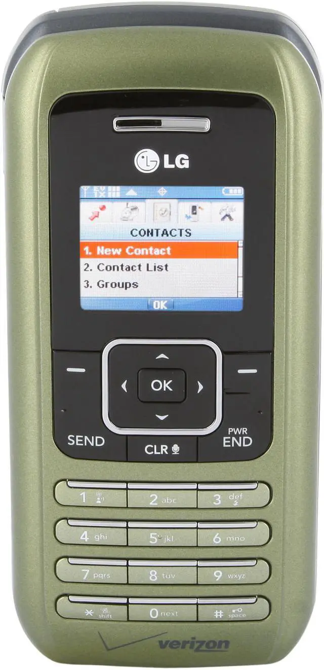 Alt view image 10 of 13 - LG EnV VX9900 Green Verizon Pre-paid Cell Phone