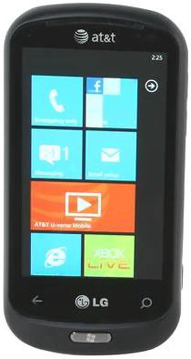 Main image of LG Quantum C900 WP7 16GB Unlocked GSM Cell Phone 3.5" Black