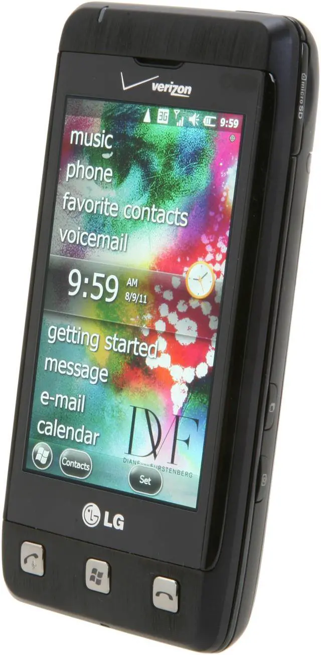 Alt view image 2 of 7 - LG Fathom VS750 Unlocked Cell Phone 3.2" Black