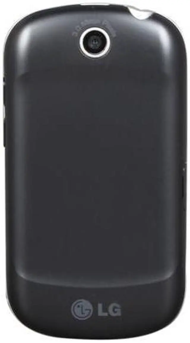 Alt view image 5 of 7 - LG Optimus Me Titanium 3G Unlocked GSM Android Phone w/ Android OS 2.2 / Wi-Fi (P350)